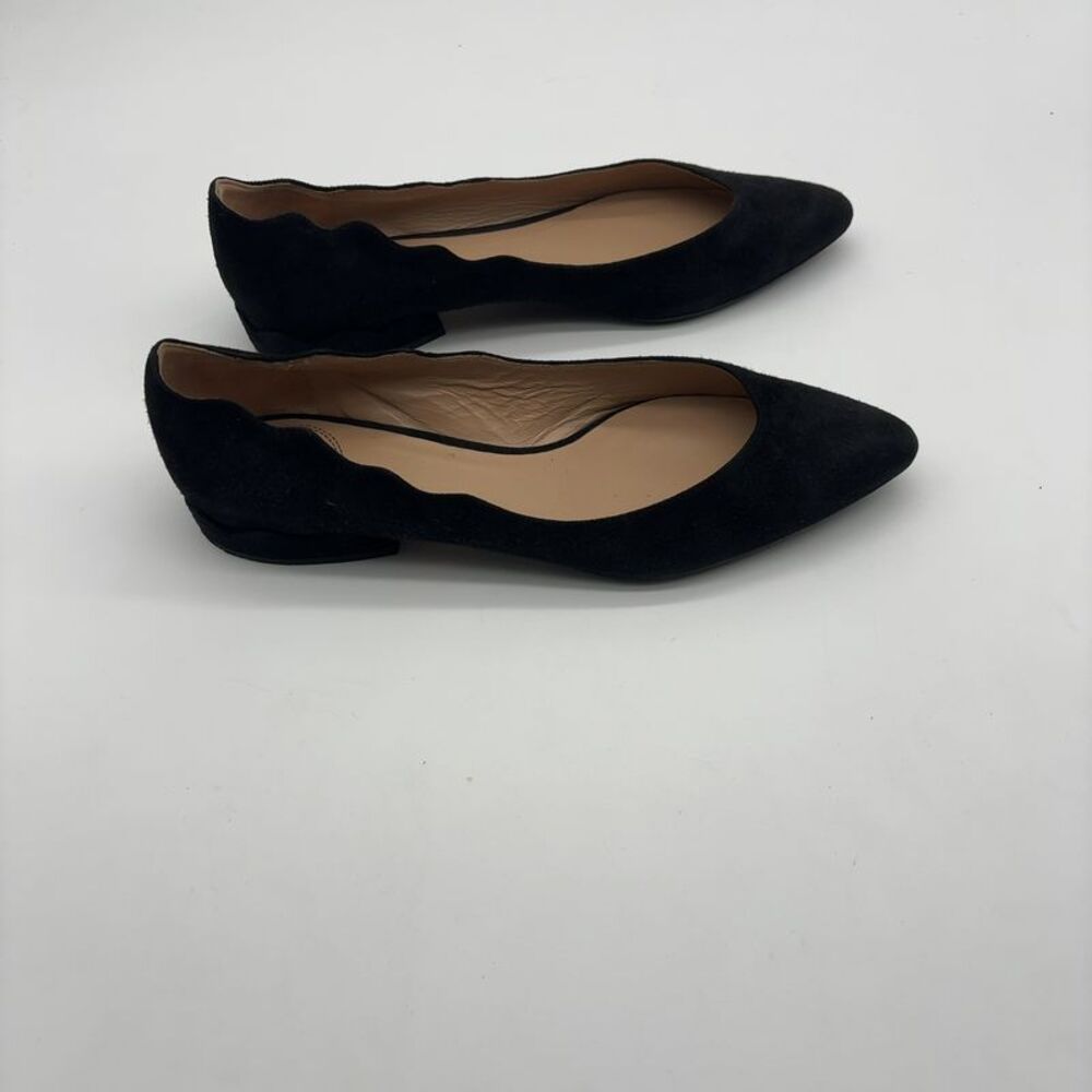 Chloe BLACK SUEDE LOW HEEL SHOES - Picture 2 of 6